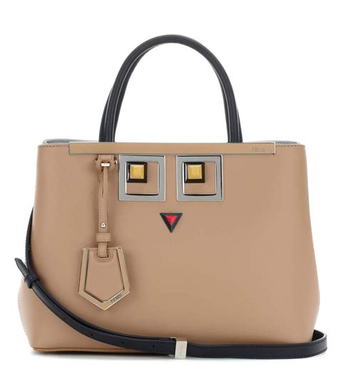 fendi petite 2jours leather tote|Fendi 2Jours Tote Bags for Women for sale .